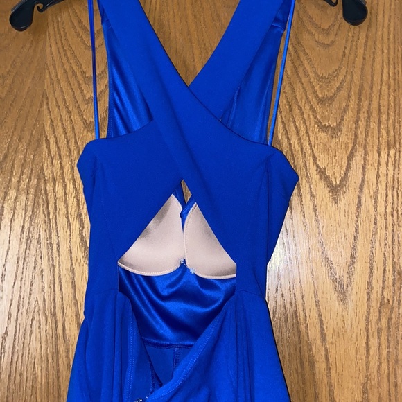 Express jumpsuit royal blue XS - Picture 3 of 3